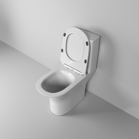 Унитаз-компакт безободковый Grossman Classic GR-4465S с крышкой микролифт, белый глянцевый - фото 4