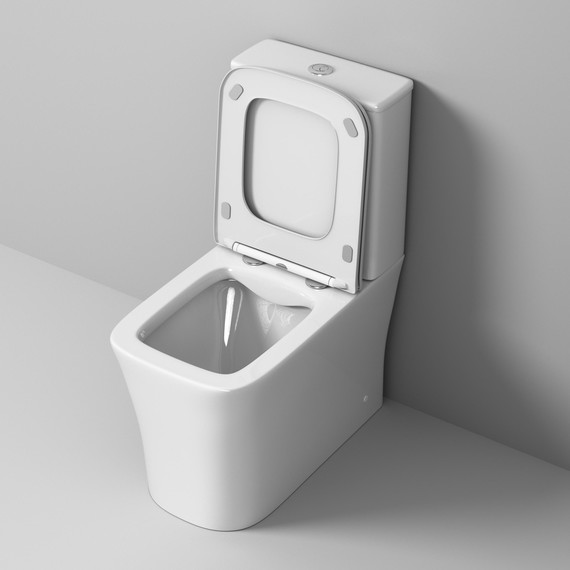 Унитаз-компакт безободковый Grossman Classic GR-4467S с крышкой микролифт, белый глянцевый - фото 4