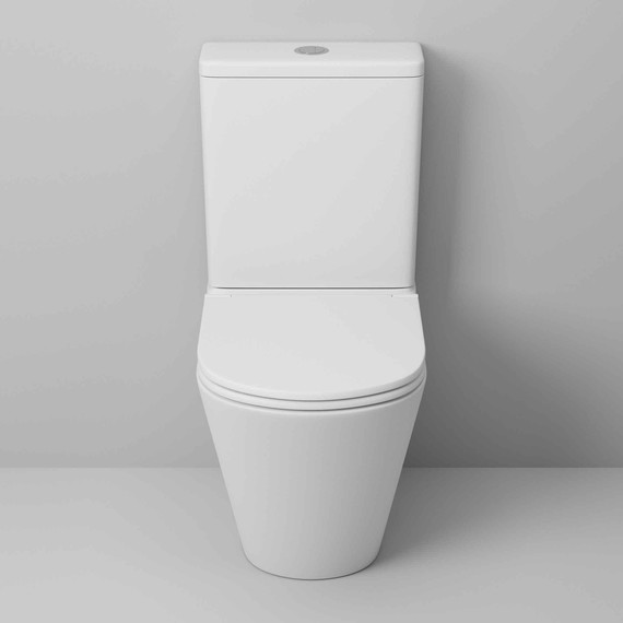 Унитаз-компакт безободковый Grossman GR-4450MSQ с крышкой микролифт, белый матовый (Система смыва торнадо), Цвет производителя: белый матовый - фото 6