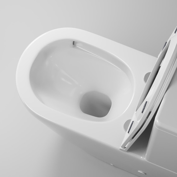 Унитаз-компакт безободковый Grossman GR-4407SQ с крышкой микролифт (Система смыва торнадо) - фото 9