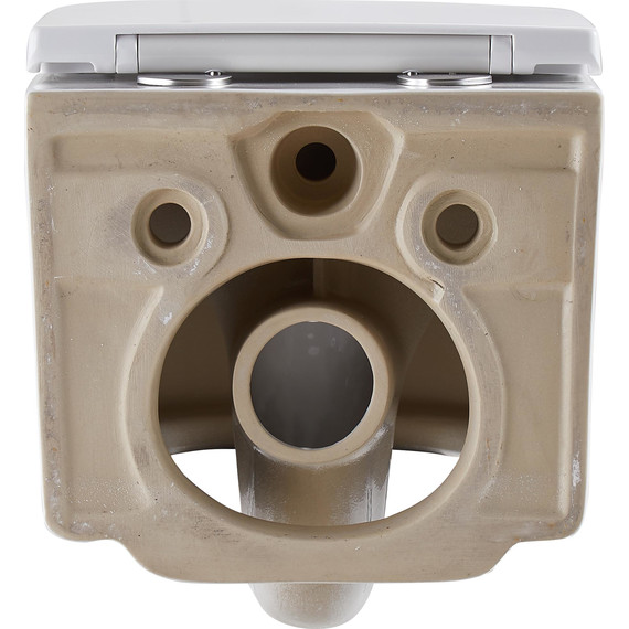 Унитаз подвесной безободковый Grossman GR-4408SQ с крышкой микролифт (Система смыва торнадо) - фото 12