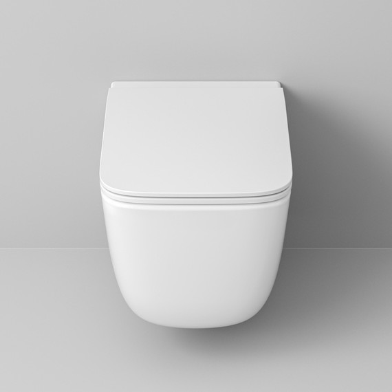 Унитаз подвесной безободковый Grossman GR-4409SQ с крышкой микролифт (Система смыва торнадо) - фото 7