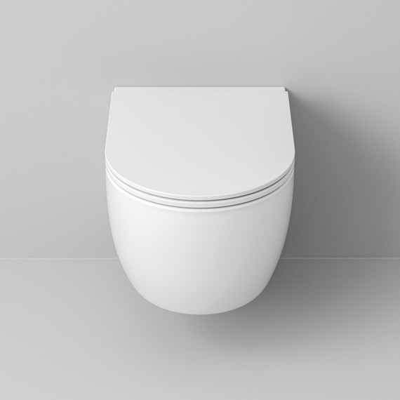 Унитаз подвесной безободковый Grossman GR-4415SQ с крышкой микролифт (Система смыва торнадо) - фото 7