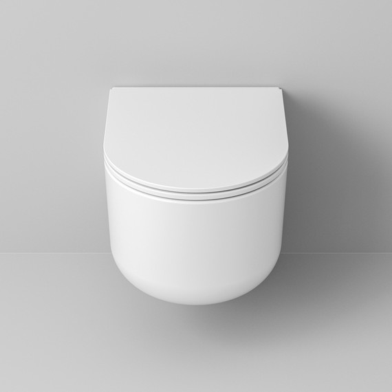 Унитаз подвесной безободковый Grossman GR-4416SQ с крышкой микролифт (Система смыва торнадо) - фото 7