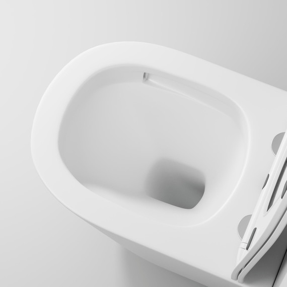 Унитаз подвесной безободковый Grossman GR-4477MSQ с крышкой микролифт, белый матовый (Система смыва торнадо), Цвет производителя: белый матовый - фото 9