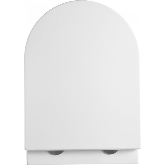 Унитаз подвесной безободковый Grossman GR-4478MSQ с крышкой микролифт, белый матовый (Система смыва торнадо), Цвет производителя: белый матовый - фото 7