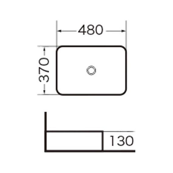 Раковина-чаша Grossman 48 см GR-3016 - фото 4