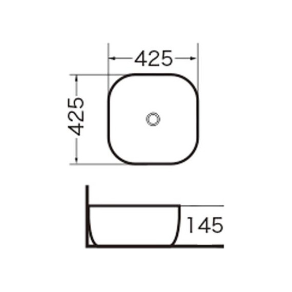 Раковина-чаша Grossman Style 42,5 см GR-3019 - фото 4