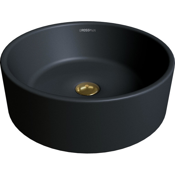 Раковина-чаша Grossman Color 41 см GR-3013BM, чёрный матовый - фото 2