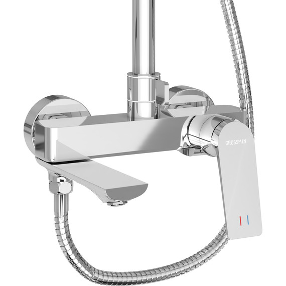 Душевая стойка Grossman Galaxy 500.K35.01.100, Цвет производителя: хром - фото 7