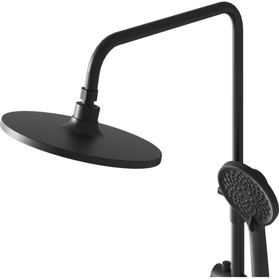 Душевая стойка Grossman Galaxy 500.K35.01.210, чёрный, Цвет производителя: чёрный - фото 8