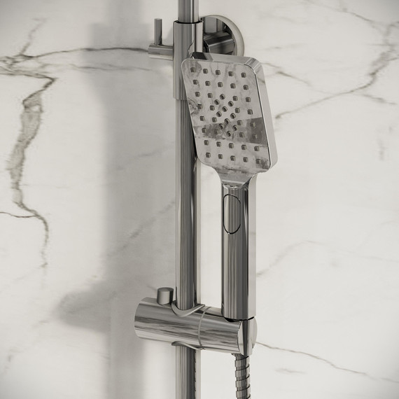 Душевая стойка Grossman Cosmo 500.K35.02.100, Цвет производителя: хром - фото 5