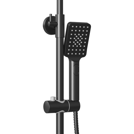 Душевая стойка Grossman Cosmo 500.K35.02.210, чёрный, Цвет производителя: чёрный - фото 6