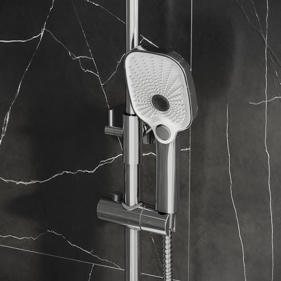 Душевая стойка Grossman Pragma 500.K35.03.100, Цвет производителя: хром - фото 5