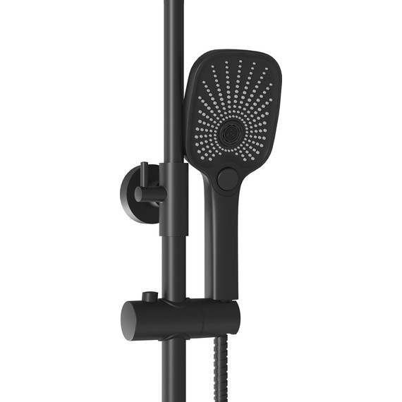 Душевая стойка Grossman Pragma 500.K35.03.210, чёрный, Цвет производителя: чёрный - фото 6