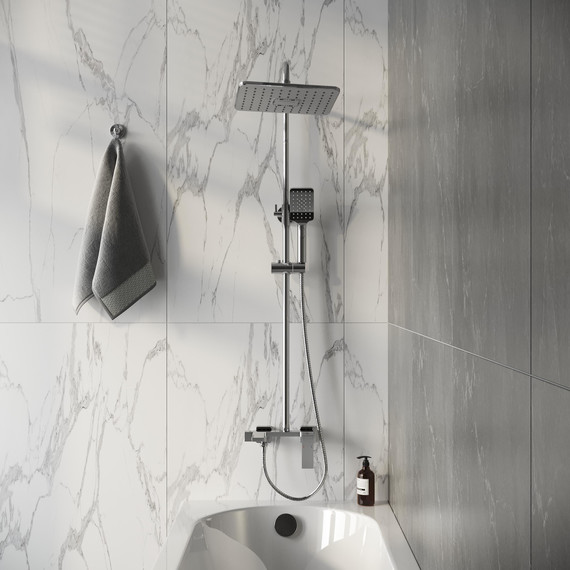 Душевая стойка Grossman Style 500.K35.05.100, Цвет производителя: хром - фото 4