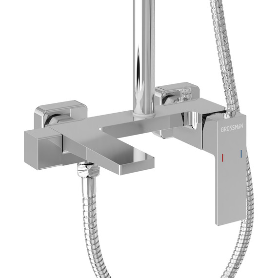 Душевая стойка Grossman Style 500.K35.05.100, Цвет производителя: хром - фото 7