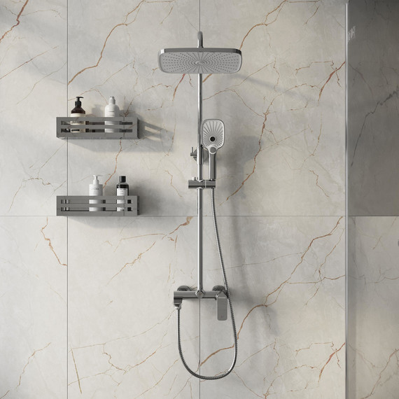 Душевая стойка Grossman Advans 500.K35.09.100, Цвет производителя: хром - фото 4