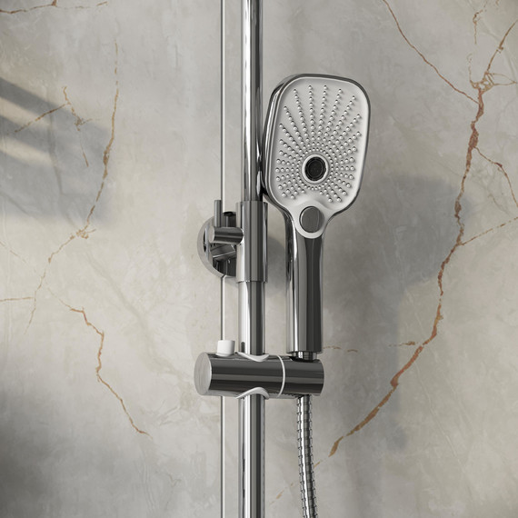 Душевая стойка Grossman Advans 500.K35.09.100, Цвет производителя: хром - фото 5