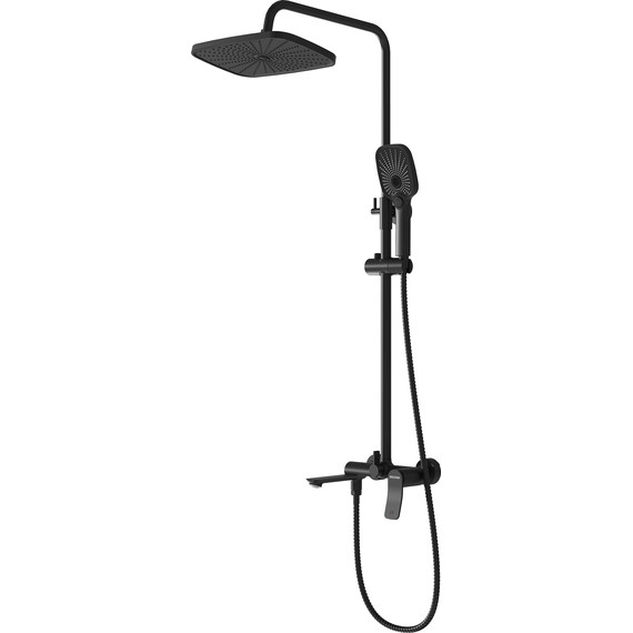 Душевая стойка Grossman Advans 500.K35.09.210, чёрный, Цвет производителя: чёрный - фото 2