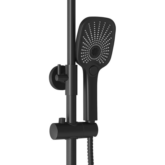 Душевая стойка Grossman Advans 500.K35.09.210, чёрный, Цвет производителя: чёрный - фото 6