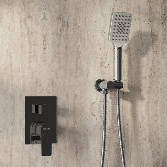 Душевая система для ванны Grossman Classic 501.K35.04.100, Цвет производителя: хром - фото 5