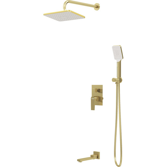 Душевая система для ванны Grossman Classic 501.K35.04.320, золото, Цвет производителя: золото - фото 2