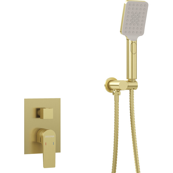 Душевая система для ванны Grossman Classic 501.K35.04.320, золото, Цвет производителя: золото - фото 6