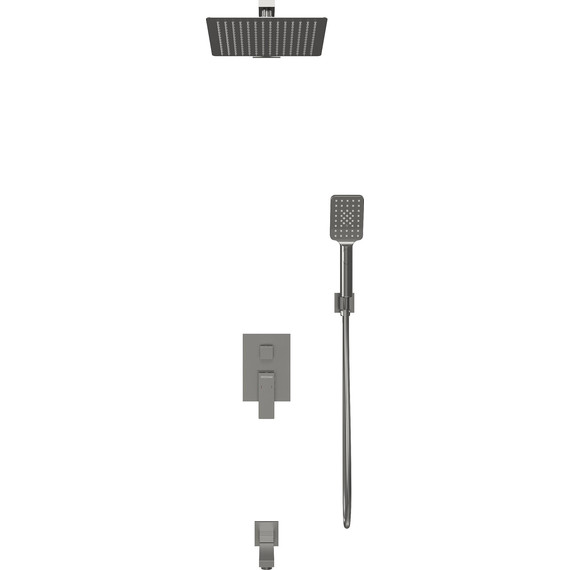 Душевая система для ванны Grossman Style 501.K35.05.420, графит, Цвет производителя: графит - фото 3