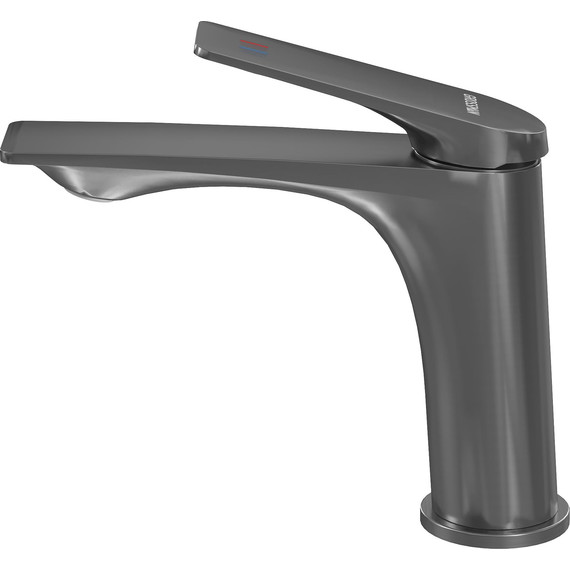 Смеситель для раковины Grossman Galaxy 510.K35.01.420, графит, Цвет производителя: графит - фото 3