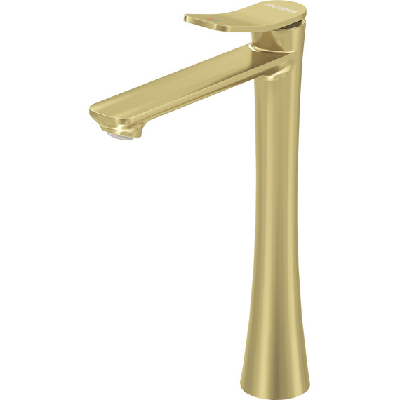 Смеситель для раковины высокий Grossman Advans 520.K35.09.320, золото, Цвет производителя: золото - фото 2