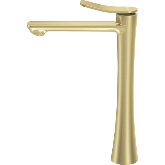 Смеситель для раковины высокий Grossman Advans 520.K35.09.320, золото, Цвет производителя: золото - фото 3