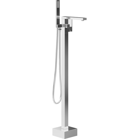 Смеситель для ванны напольный Grossman Falcon 530.K35.08.100, Цвет производителя: хром - фото 3