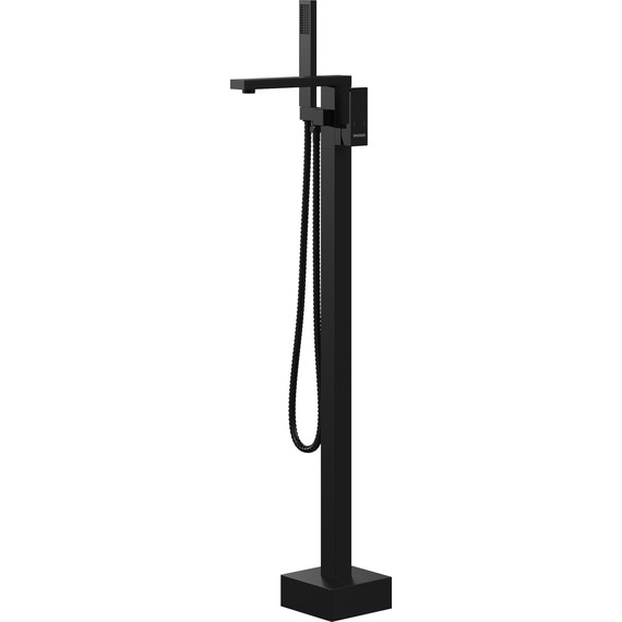 Смеситель для ванны напольный Grossman Falcon 530.K35.08.210, чёрный, Цвет производителя: чёрный - фото 2