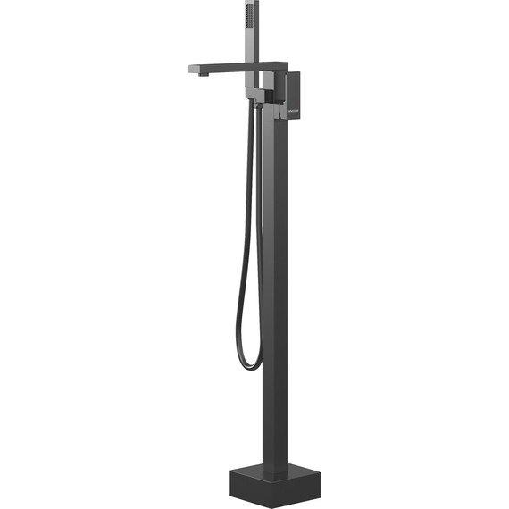 Смеситель для ванны напольный Grossman Falcon 530.K35.08.420, графит, Цвет производителя: графит - фото 2