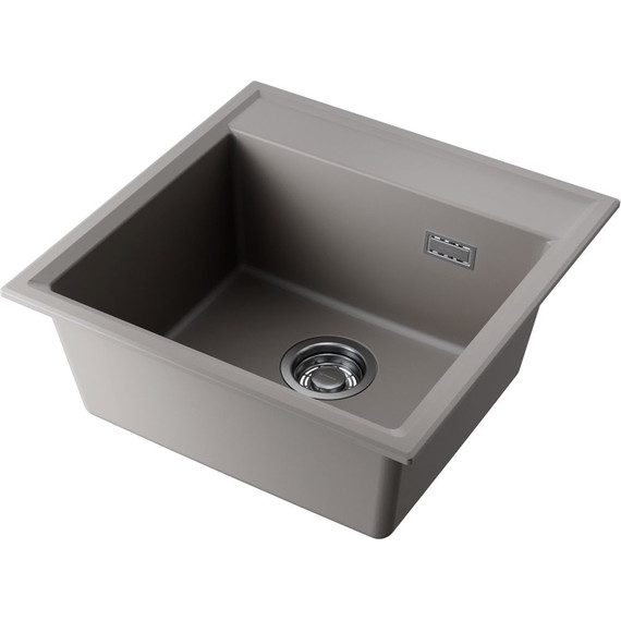 Кухонная мойка Omoikiri Daisen 51 GR 4997306, leningrad grey, Цвет производителя: Leningrad grey - фото 
