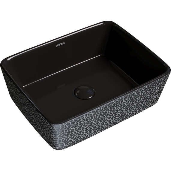 Раковина-чаша Grossman Color 48 см GR-3016BBL, чёрный - фото 2