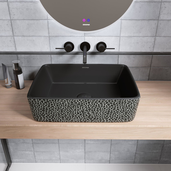 Раковина-чаша Grossman Color 48 см GR-3016BBL, чёрный - фото 3