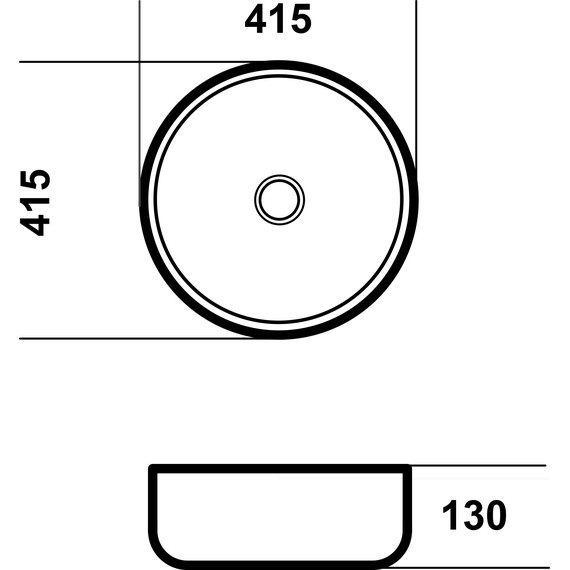Раковина-чаша Grossman Style 41,5 см GR-3032 - фото, картинка 3 Раковина-чаша Grossman Style 41,5 см GR-3032 - фото 3