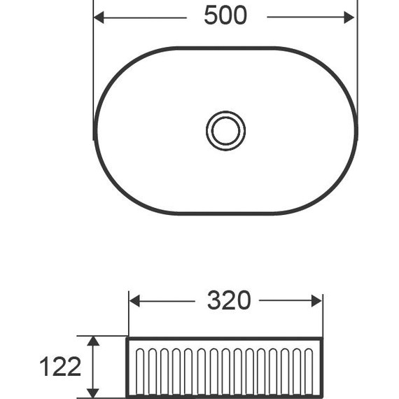 Раковина-чаша Grossman 50 см GR-3062 - фото 4