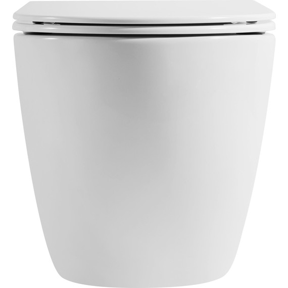 Унитаз подвесной Grossman Thin Rim GR-5601S с крышкой микролифт - фото 5