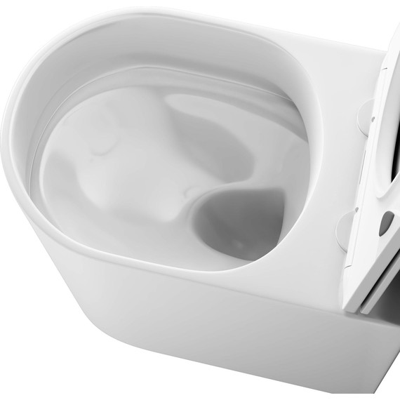 Унитаз подвесной Grossman Thin Rim GR-5602S с крышкой микролифт - фото 7