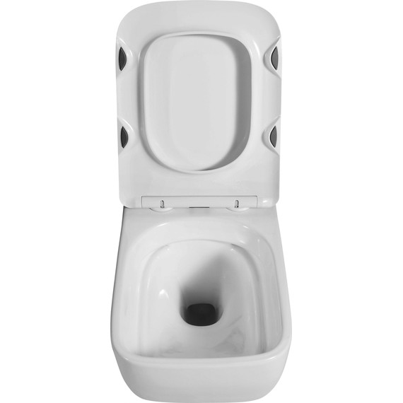 Унитаз подвесной Grossman Thin Rim GR-5603S с крышкой микролифт - фото 6