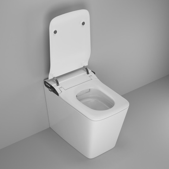 Унитаз приставной с импульсным смывом Grossman Smart GR-PR-5701 с крышкой микролифт - фото 14