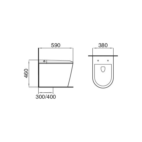 Унитаз приставной с импульсным смывом Grossman Smart GR-PR-5702 с крышкой микролифт - фото 21