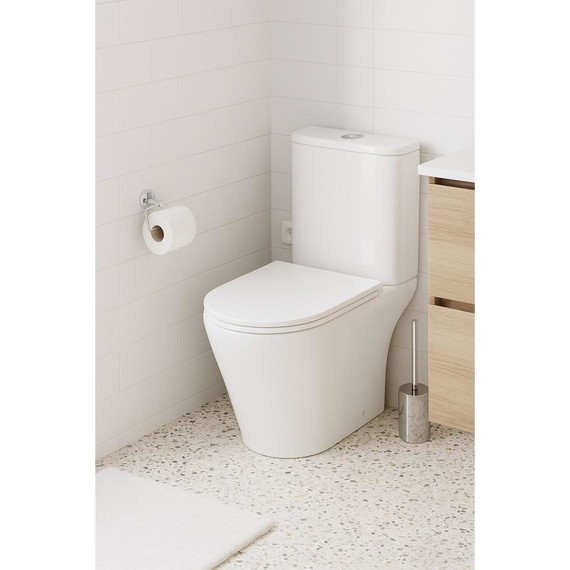 Унитаз-компакт безободковый AN Areta с крышкой микролифт (система смыва Торнадо) - фото, картинка 18 Унитаз-компакт безободковый AN Areta с крышкой микролифт (система смыва Торнадо) - фото 18