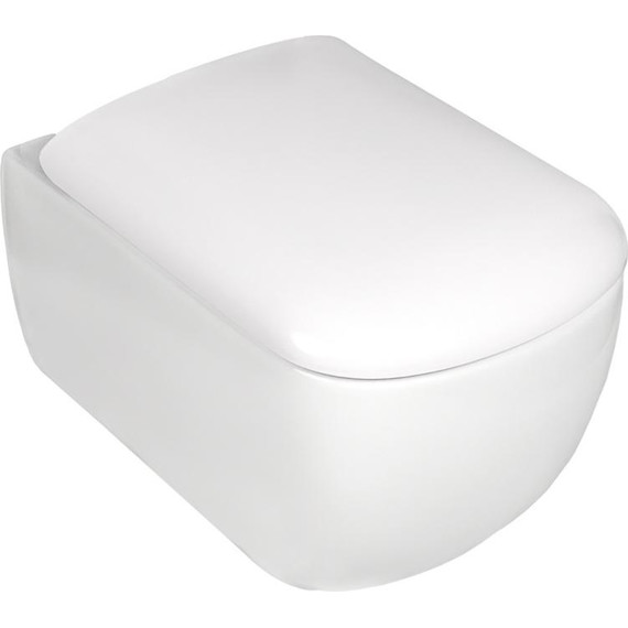 Унитаз подвесной безободковый AN Solana с крышкой микролифт (система смыва Торнадо) - фото, картинка 2 Унитаз подвесной безободковый AN Solana с крышкой микролифт (система смыва Торнадо) - фото 2