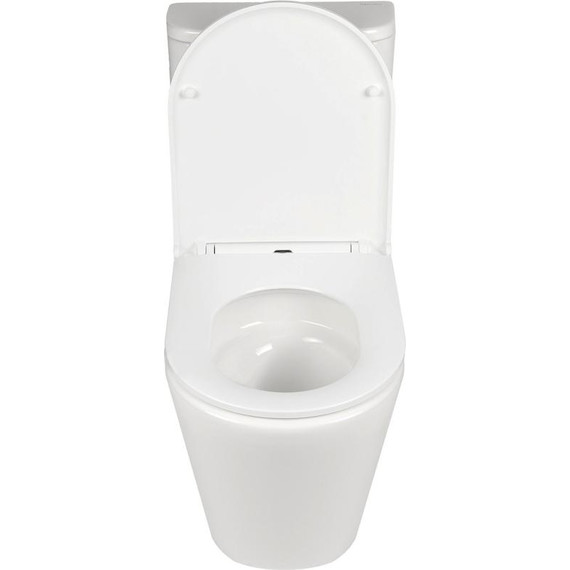 Унитаз-компакт безободковый AN Areta с крышкой микролифт (система смыва Торнадо) - фото, картинка 9 Унитаз-компакт безободковый AN Areta с крышкой микролифт (система смыва Торнадо) - фото 9