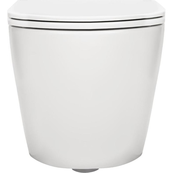 Унитаз подвесной безободковый AN Sky с крышкой микролифт - фото, картинка 3 Унитаз подвесной безободковый AN Sky с крышкой микролифт - фото 3