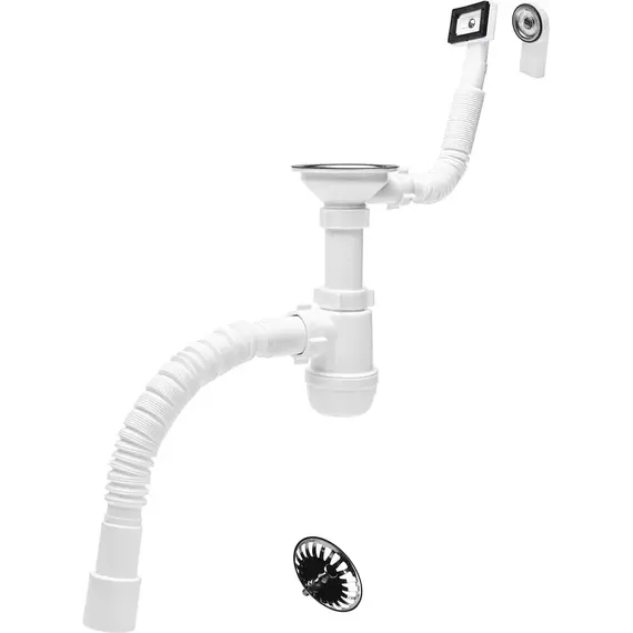 Сифон для мойки Ани Пласт A0145DIY - фото, картинка 4 Сифон для мойки Ани Пласт A0145DIY - фото 4